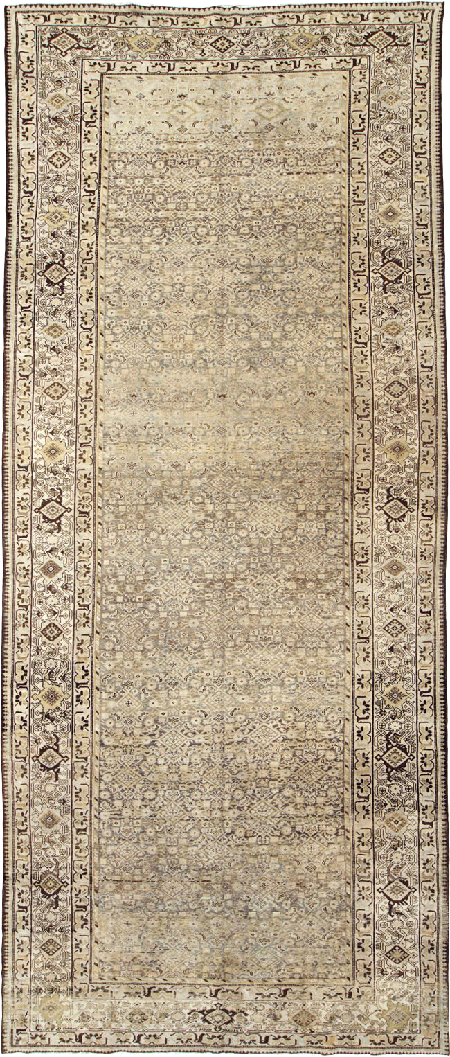 Vintage Persian Malayer Gallery Carpet, No.23764 - Gsblank