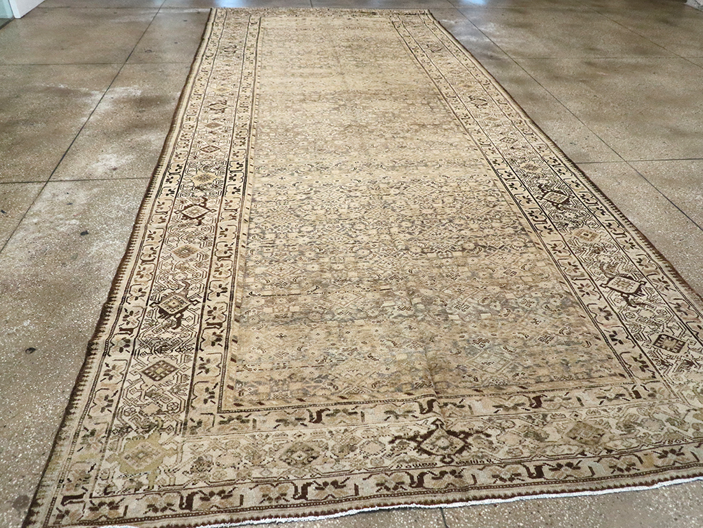 Vintage Persian Malayer Gallery Carpet, No.23764 - Gsblank