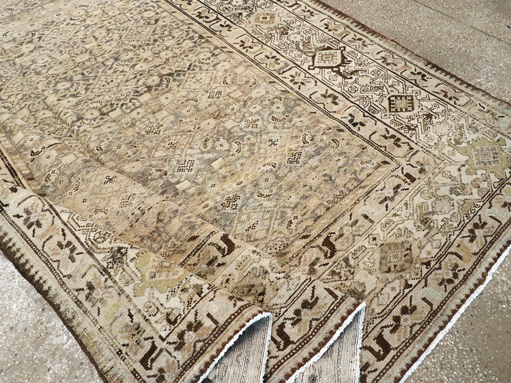 Vintage Persian Malayer Gallery Carpet, No.23764 - Gsblank