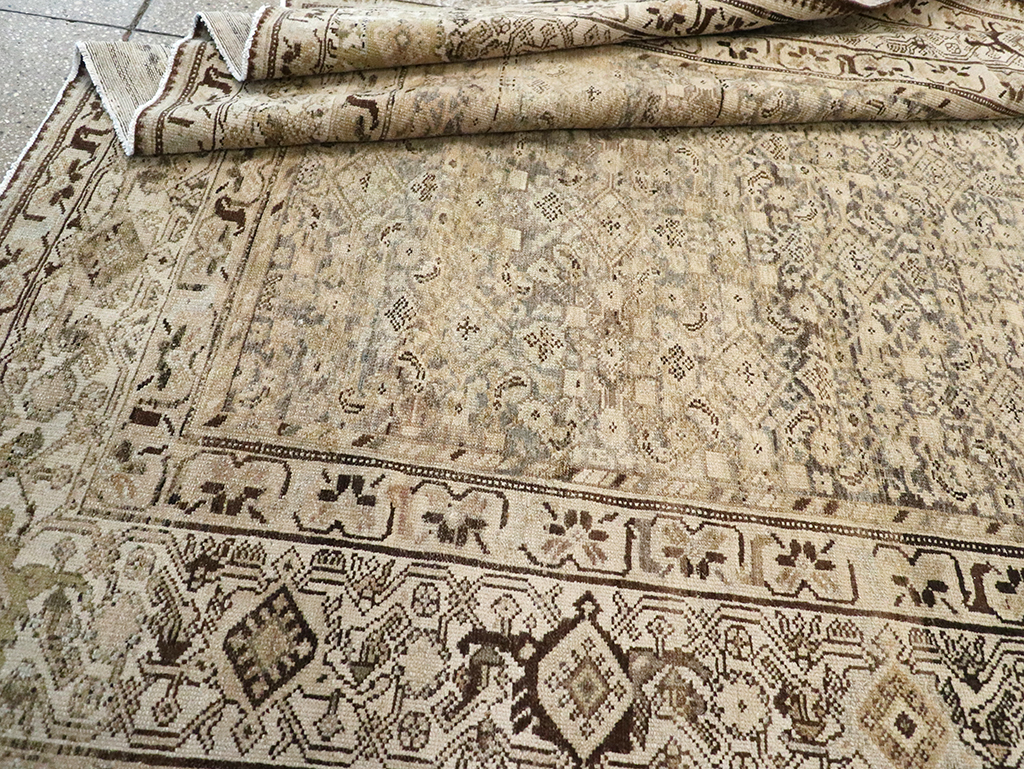 Vintage Persian Malayer Gallery Carpet, No.23764 - Gsblank