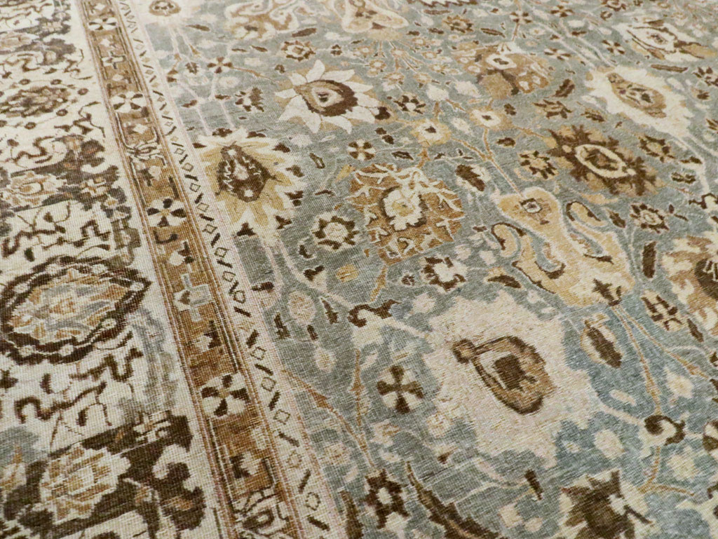 Antique Persian Tabriz Carpet, No.23765 - Gsblank
