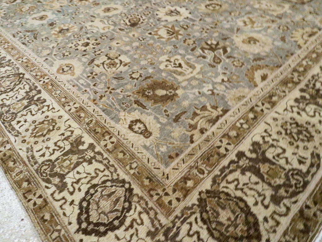 Antique Persian Tabriz Carpet, No.23765 - Gsblank