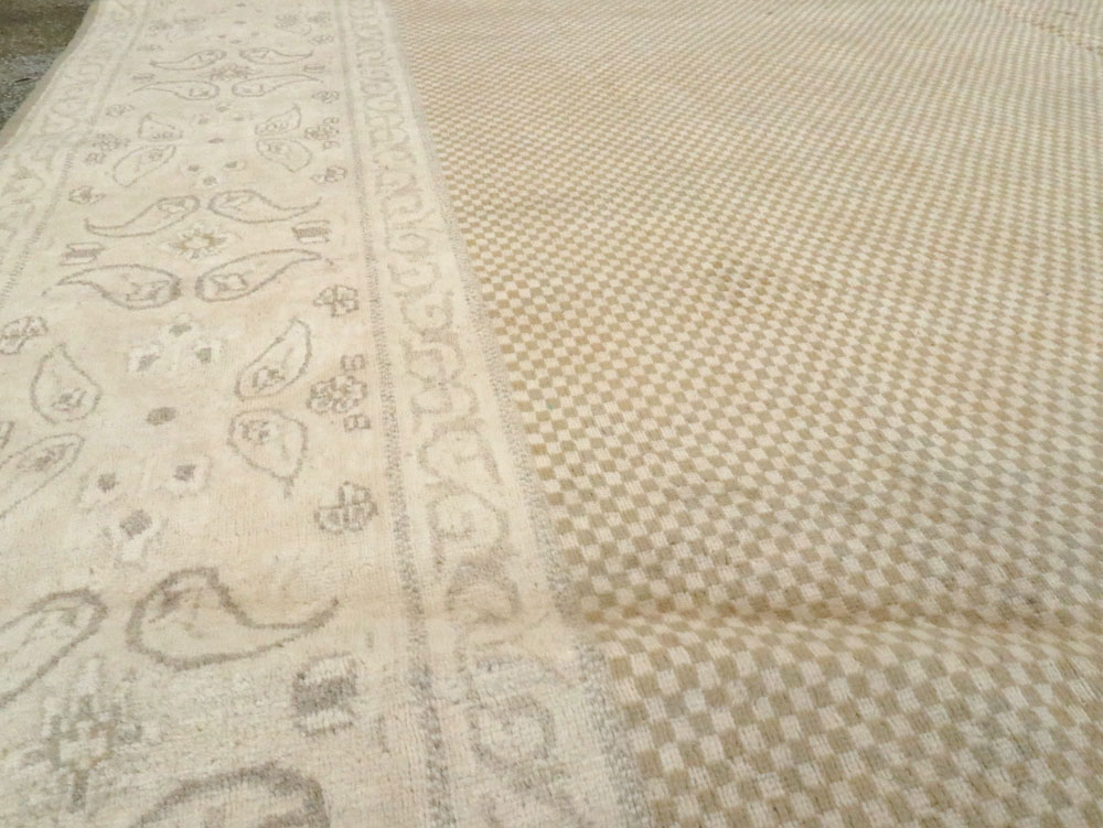 Vintage Persian Kerman Carpet, No.23769 - Gsblank