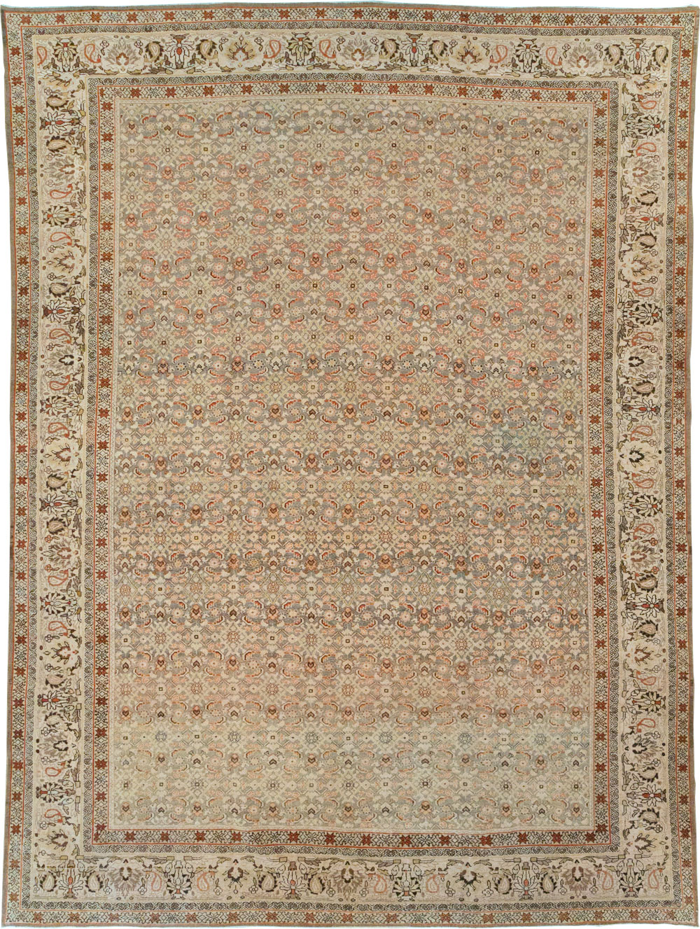 Antique Persian Malayer Carpet, No.23770 - Gsblank