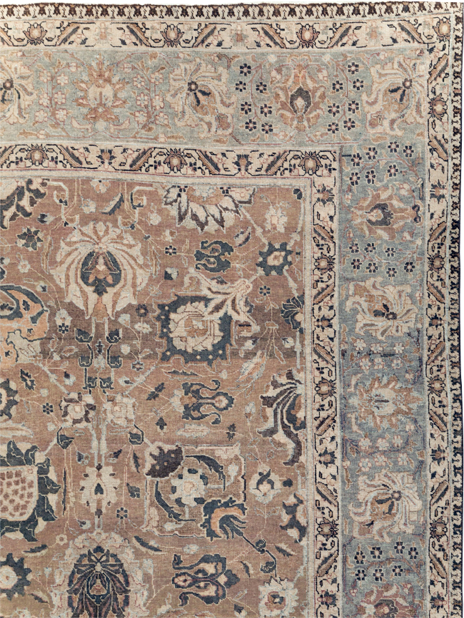 Vintage Persian Tabriz Carpet, No.23771 - Gsblank