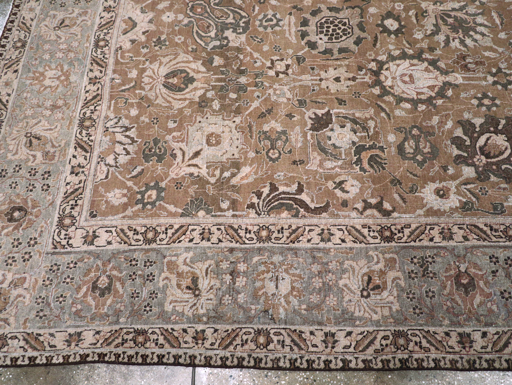 Vintage Persian Tabriz Carpet, No.23771 - Gsblank
