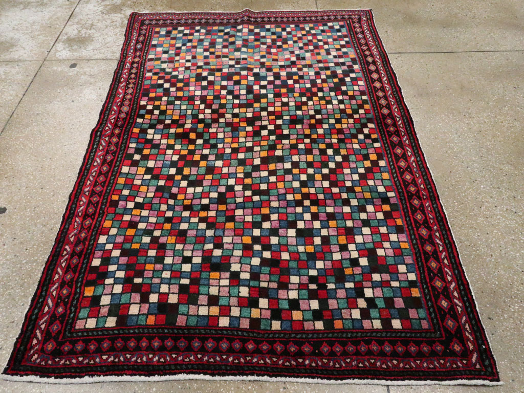 Vintage Persian Joshegan Rug, No.23772 - Gsblank