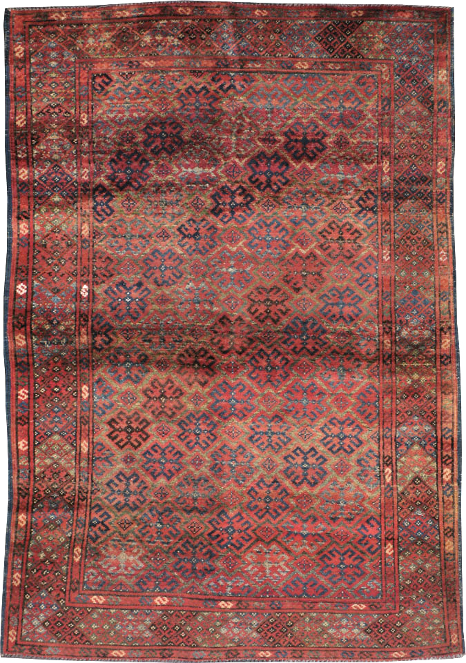Vintage Afghan Baluch Rug, No.23776 - Gsblank