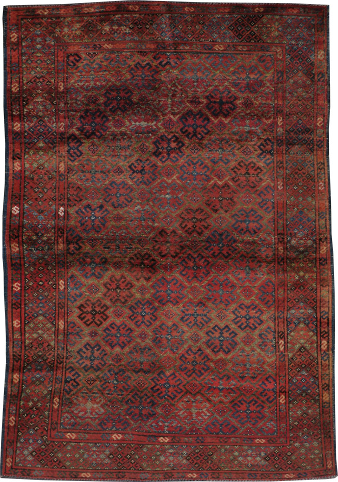 Vintage Afghan Baluch Rug, No.23776 - Gsblank