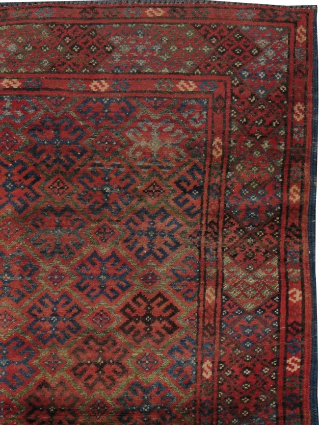 Vintage Afghan Baluch Rug, No.23776 - Gsblank