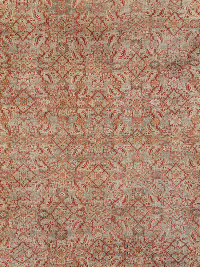 Antique Persian Mahal Carpet, No.23778 - Gsblank
