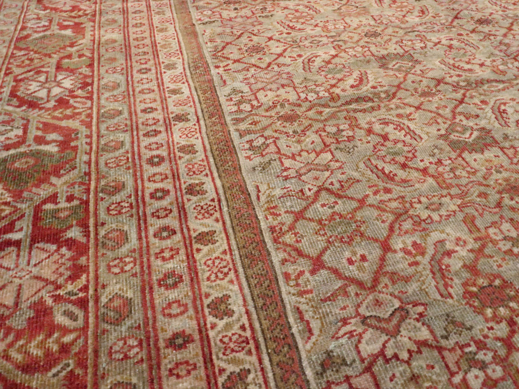 Antique Persian Mahal Carpet, No.23778 - Gsblank