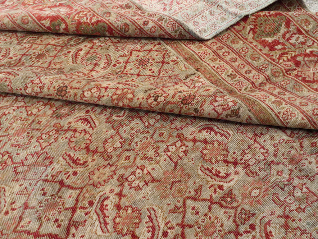 Antique Persian Mahal Carpet, No.23778 - Gsblank