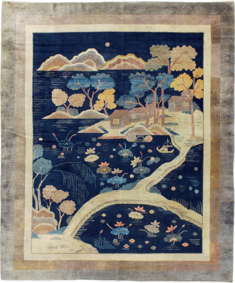 Antique Chinese Peking Carpet, No.23781 - Gsblank