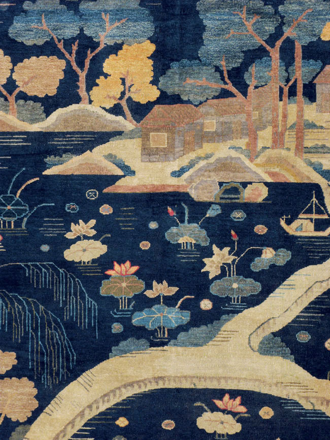 Antique Chinese Peking Carpet, No.23781 - Gsblank