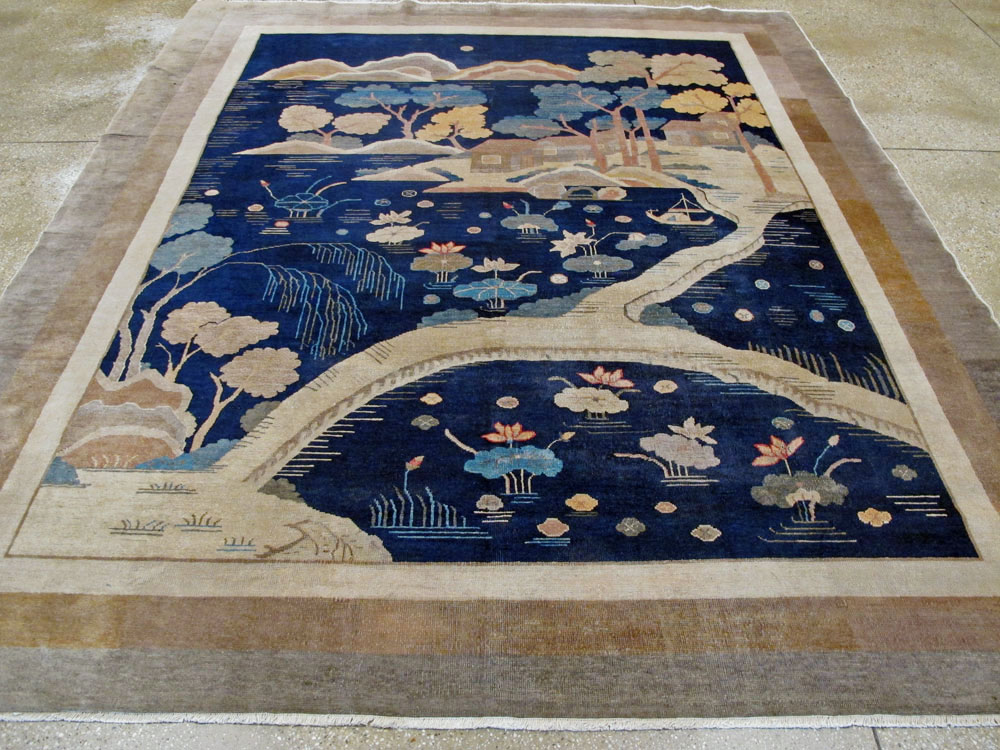 Antique Chinese Peking Carpet, No.23781 - Gsblank