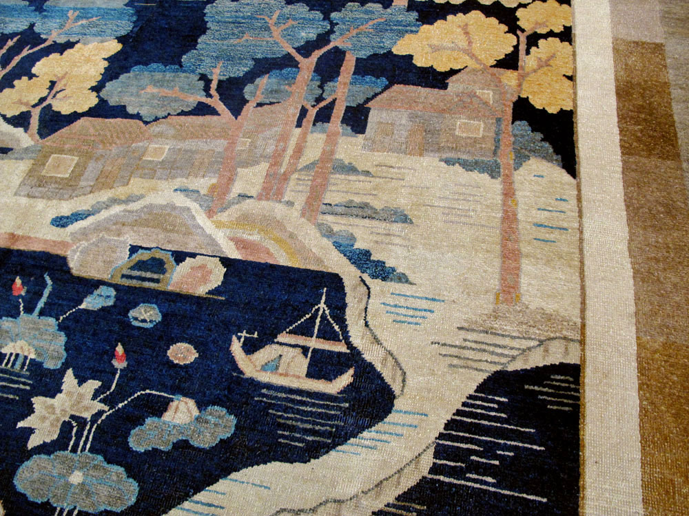 Antique Chinese Peking Carpet, No.23781 - Gsblank