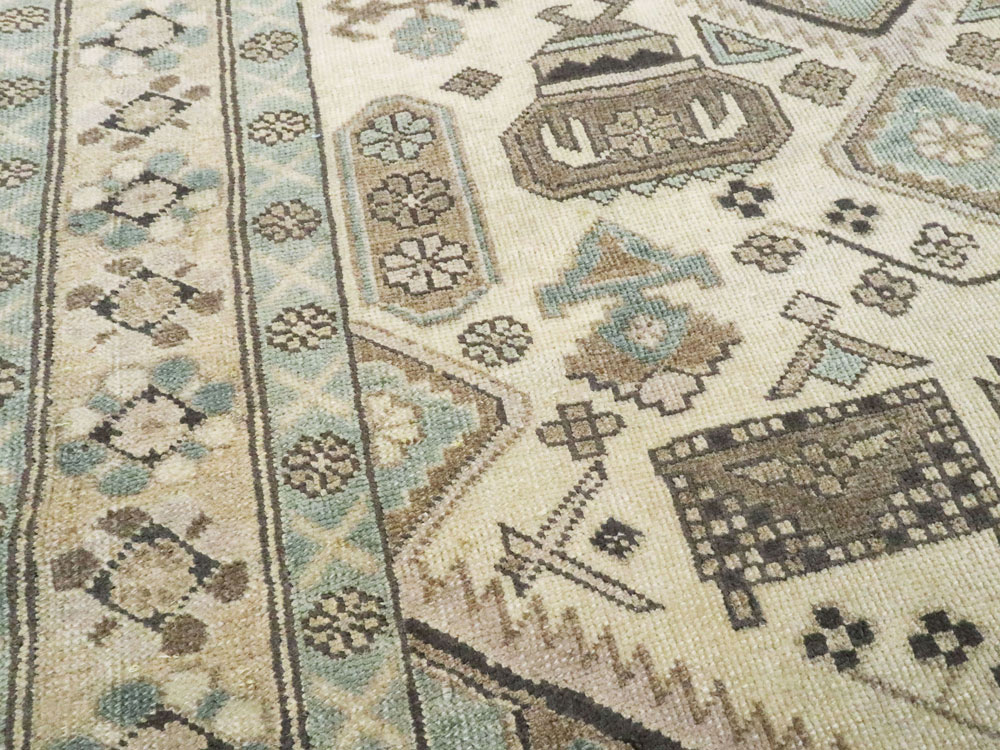 Vintage Persian Ardebil Rug, No.23782 - Gsblank