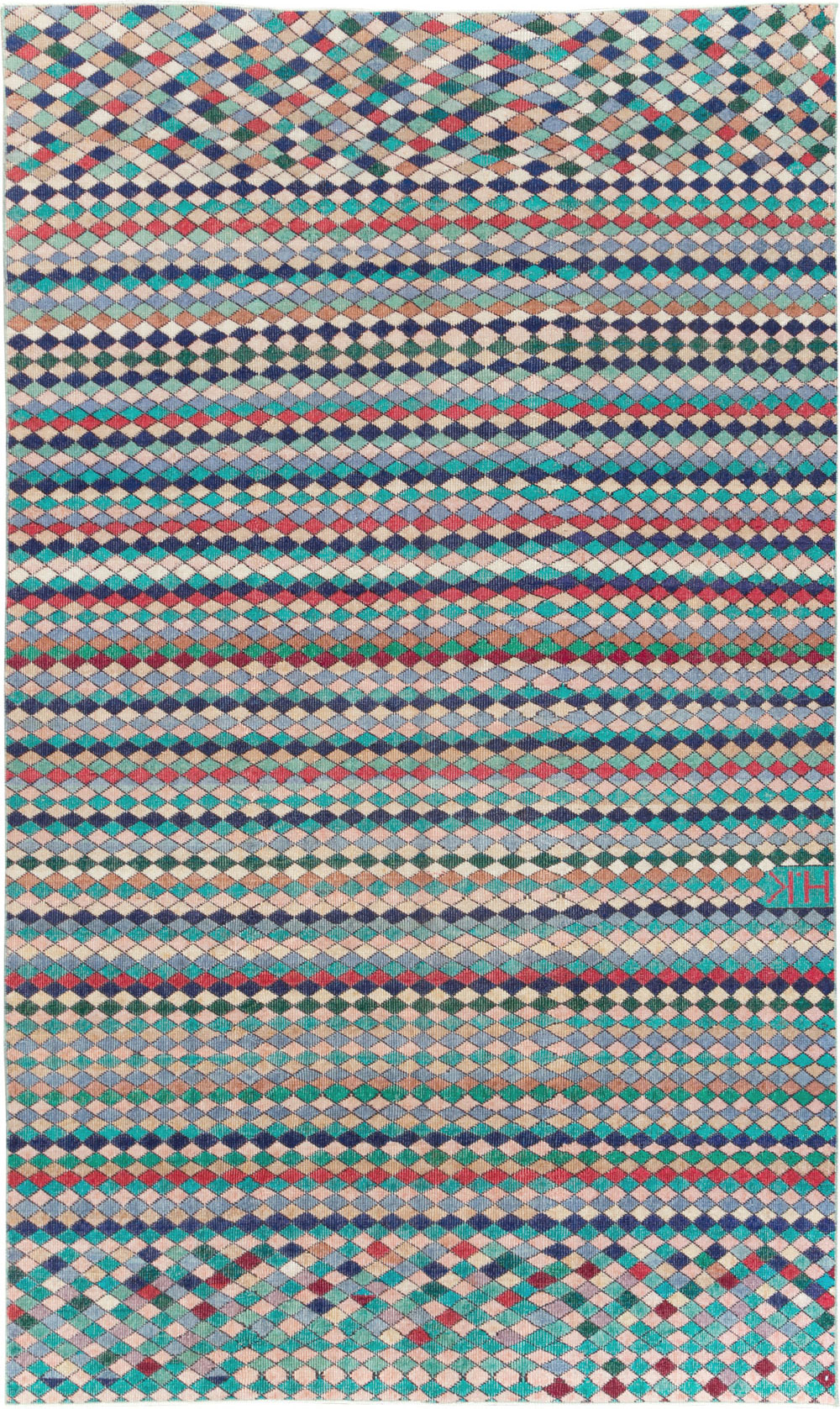 Vintage Turkish Anatolian Carpet, No.23815 - Gsblank