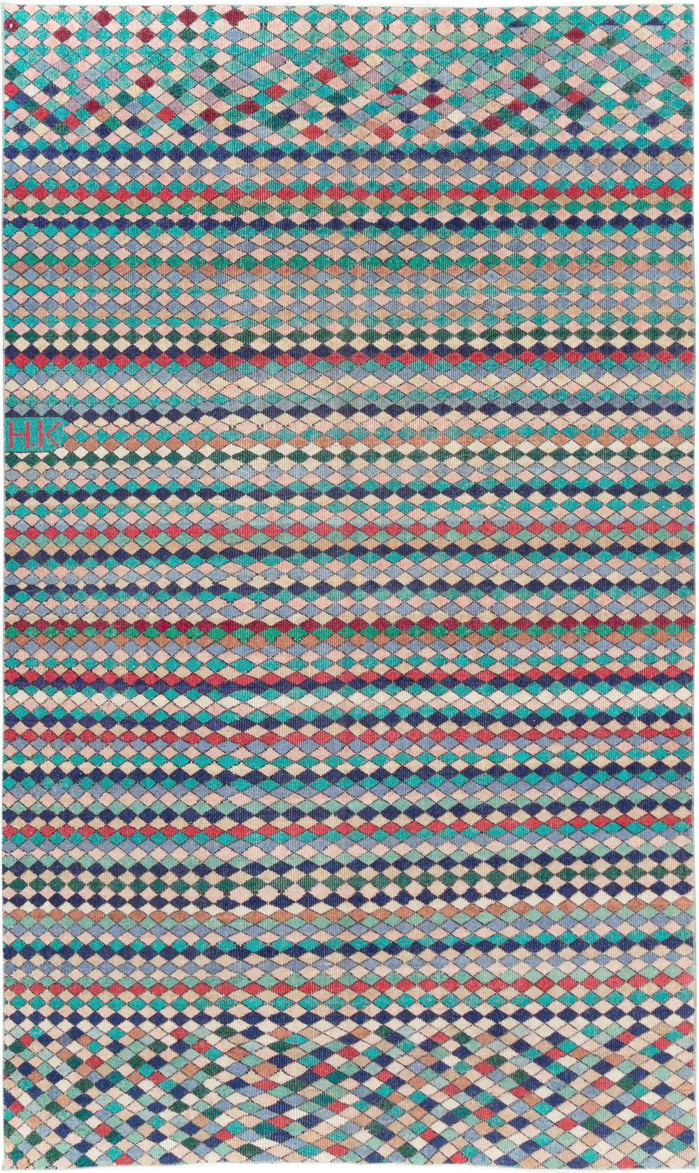 Vintage Turkish Anatolian Carpet, No.23815 - Gsblank