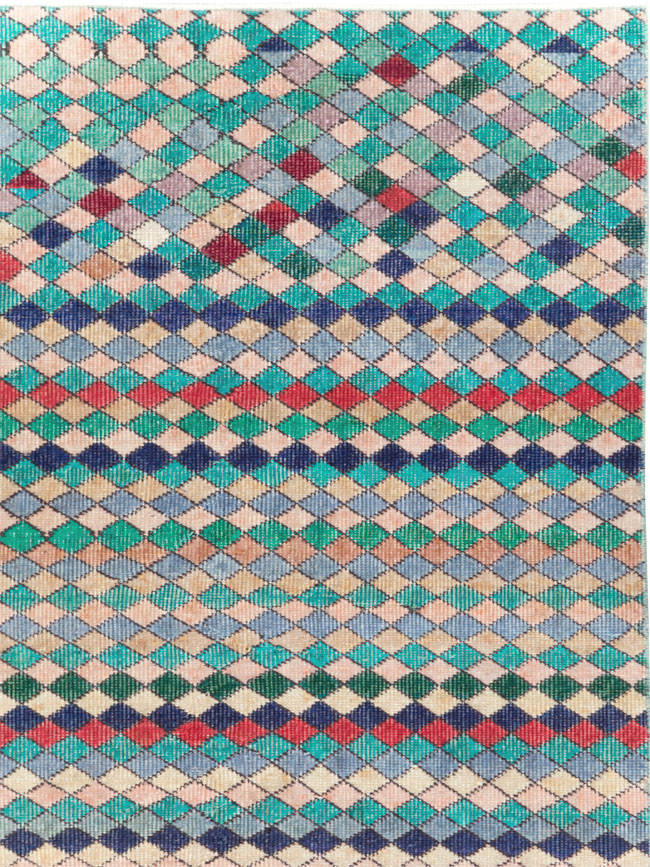 Vintage Turkish Anatolian Carpet, No.23815 - Gsblank