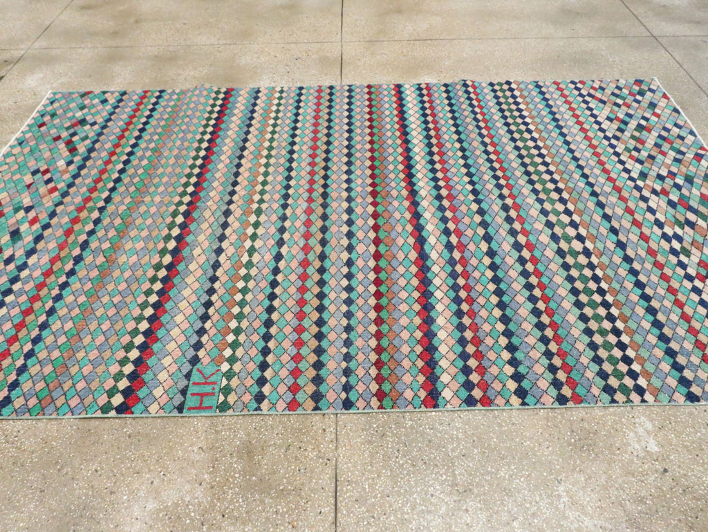 Vintage Turkish Anatolian Carpet, No.23815 - Gsblank