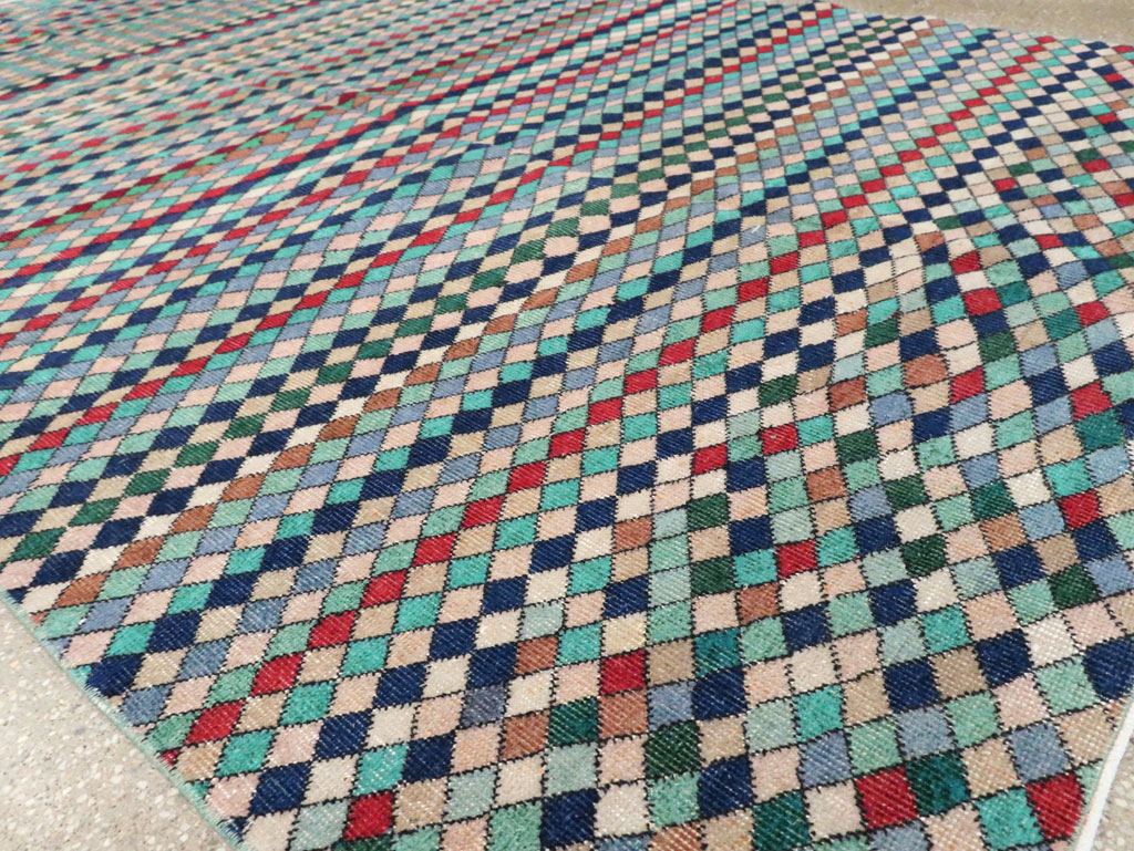 Vintage Turkish Anatolian Carpet, No.23815 - Gsblank