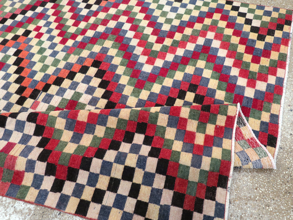 Vintage Turkish Anatolian Accent Carpet, No.23816 - Gsblank