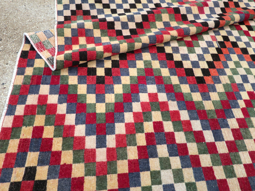 Vintage Turkish Anatolian Accent Rug, No.23816 - Gsblank