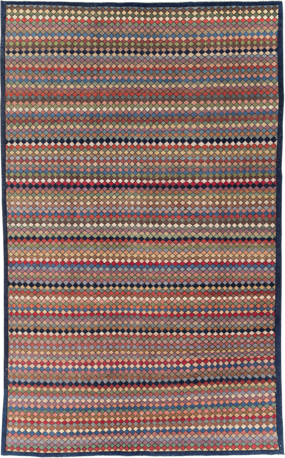 Vintage Turkish Anatolian Accent Carpet, No.23820 - Gsblank
