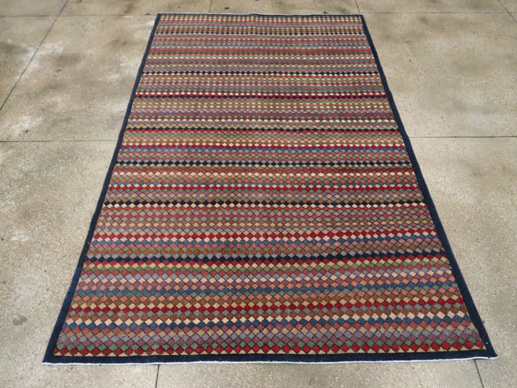 Vintage Turkish Anatolian Accent Carpet, No.23820 - Gsblank