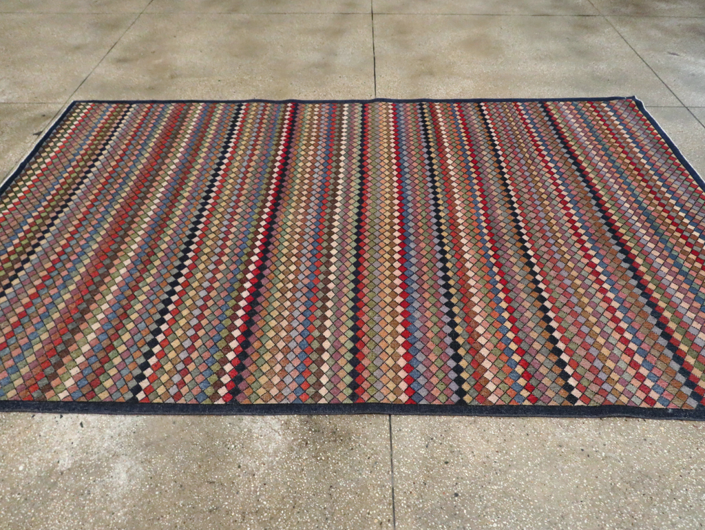Vintage Turkish Anatolian Accent Carpet, No.23820 - Gsblank