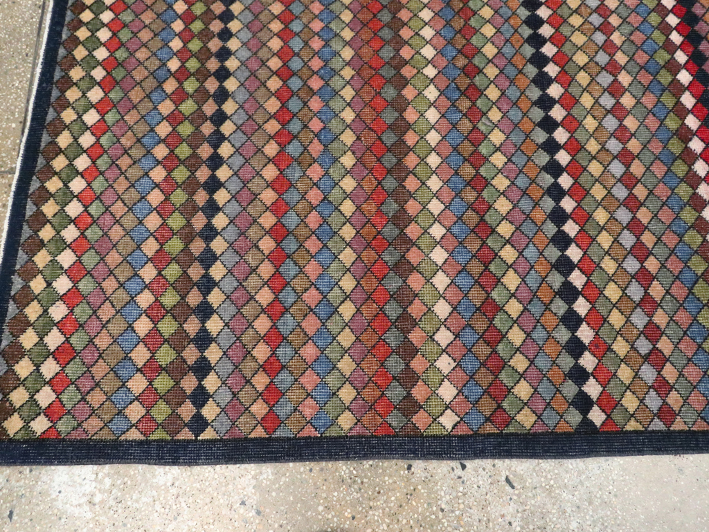Vintage Turkish Anatolian Accent Carpet, No.23820 - Gsblank