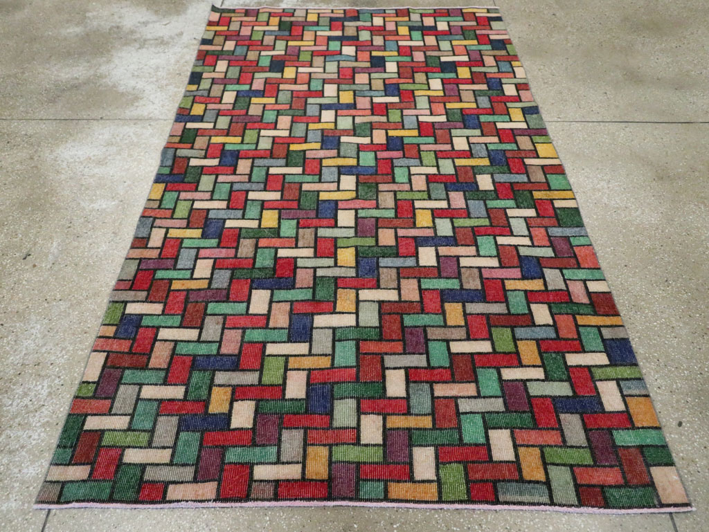 Vintage Turkish Anatolian Rug, No.23821 - Gsblank