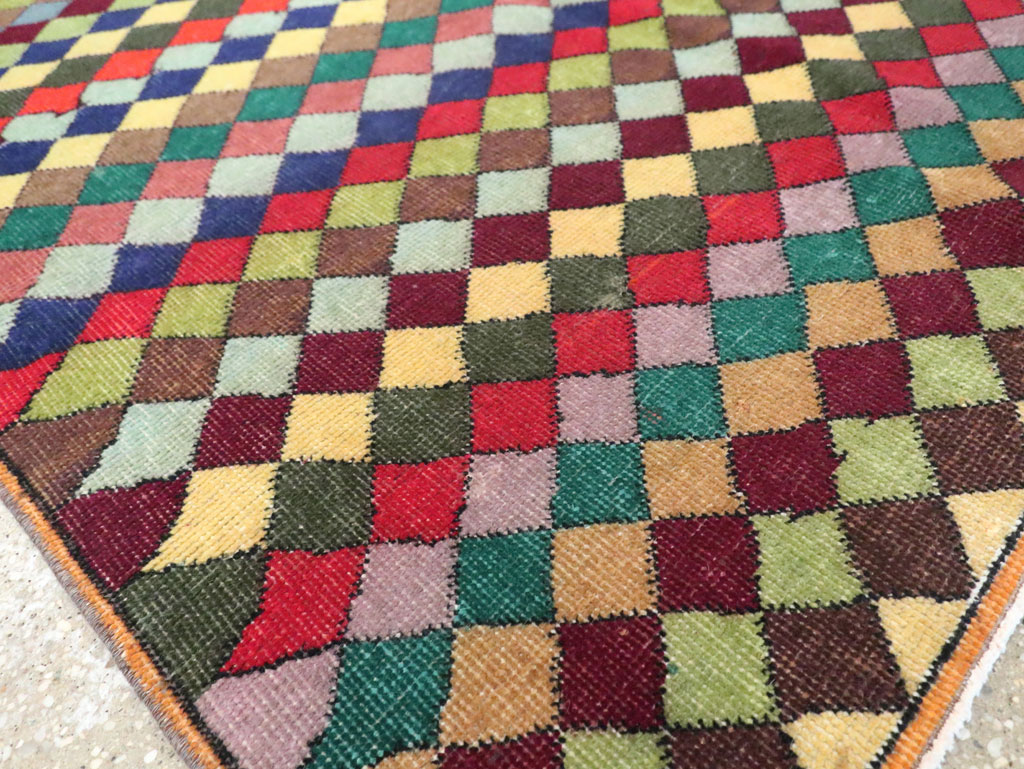 Vintage Turkish Anatolian Accent Rug, No.23825 - Gsblank