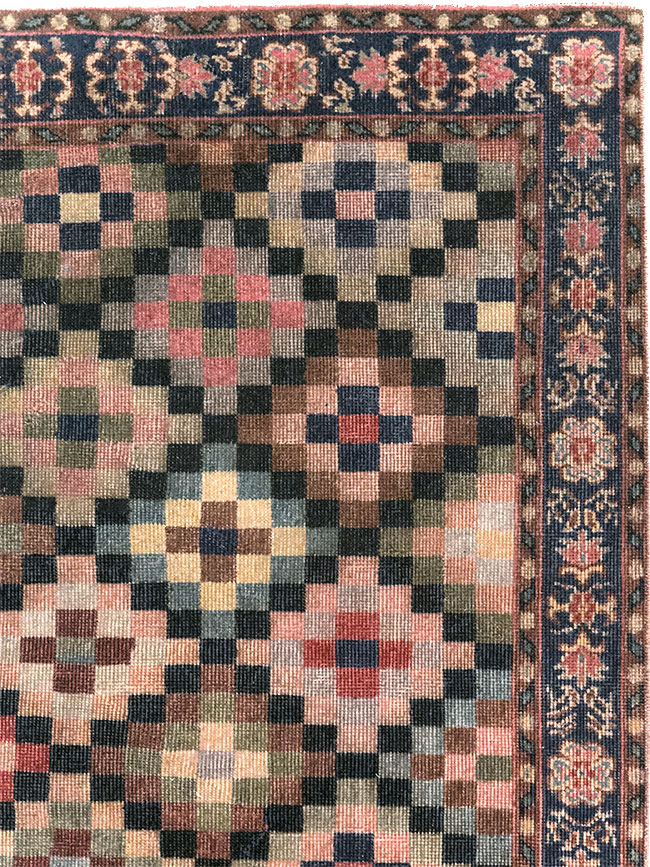 Vintage Turkish Anatolian Wide Gallery Runner, No.23826 - Gsblank