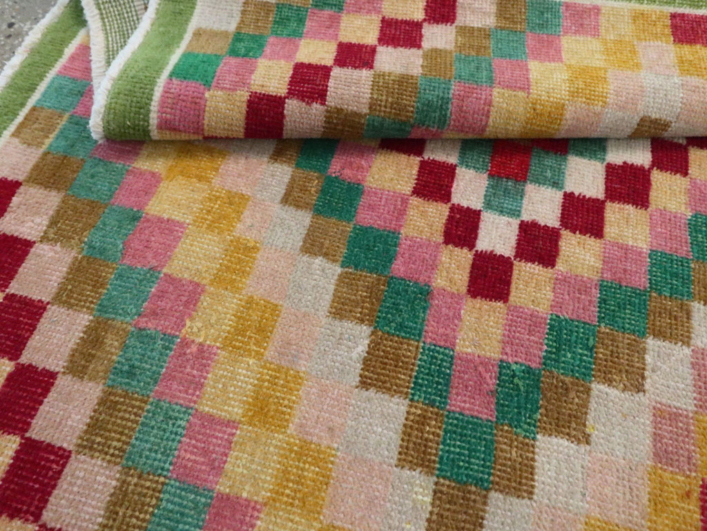 Vintage Anatolian Deco Rug, No.23829 - Gsblank