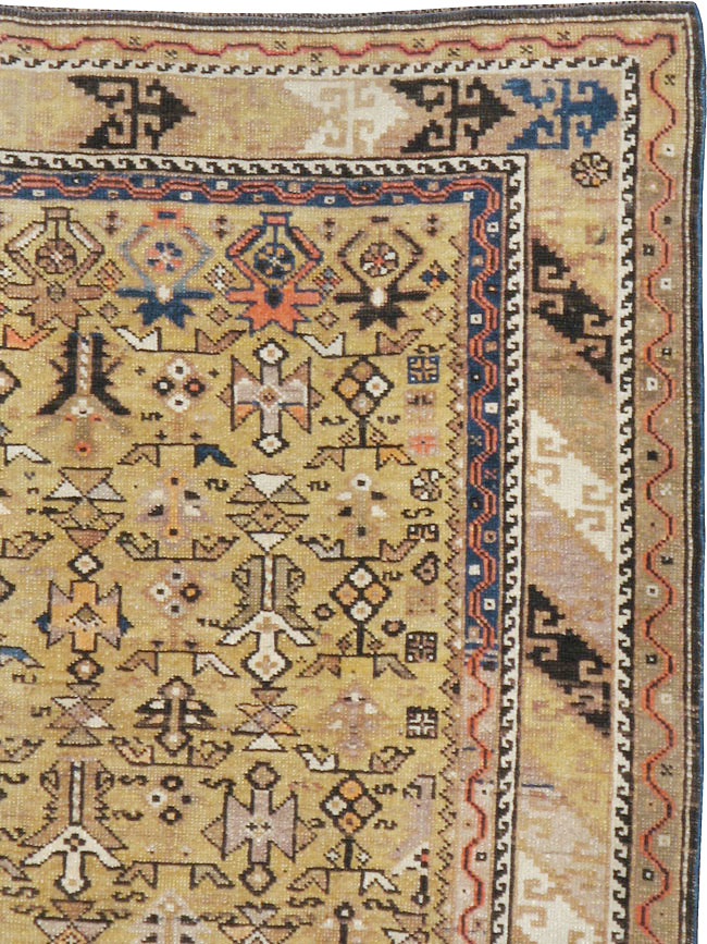Antique Caucasian Kuba Rug, No.23846 - Gsblank