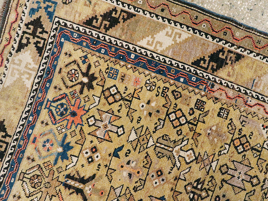 Antique Caucasian Kuba Rug, No.23846 - Gsblank