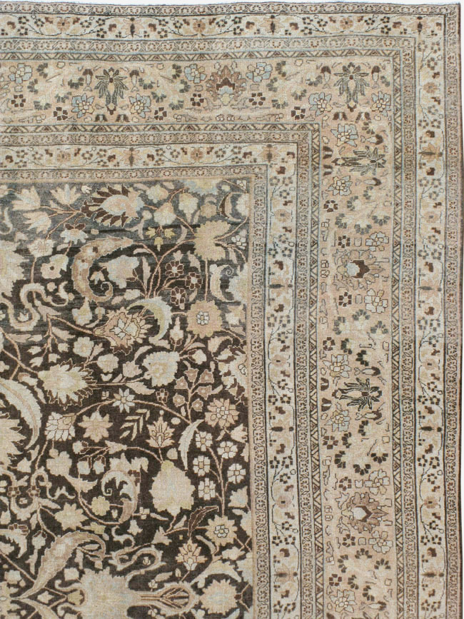 Antique Persian Mashad Carpet, No.23869 - Gsblank