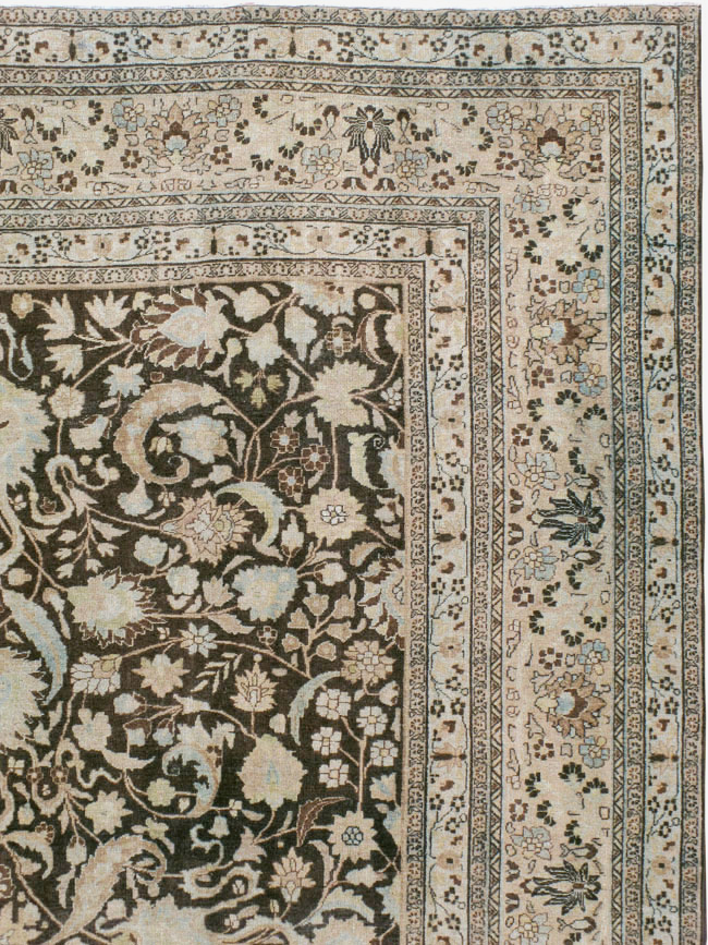 Antique Persian Mashad Carpet, No.23869 - Gsblank