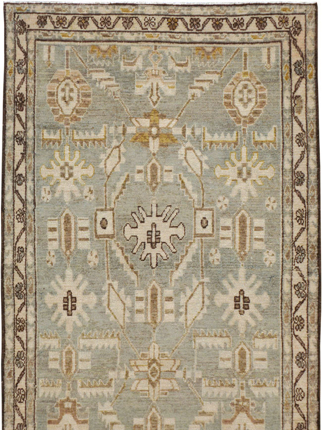 Vintage Persian Malayer Runner, No.23873 - Gsblank