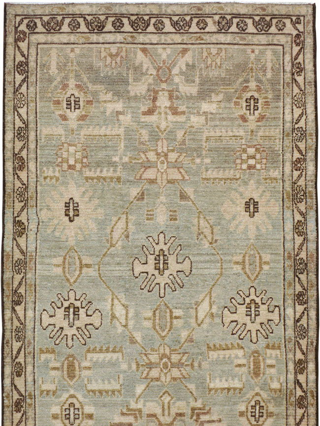 Vintage Persian Malayer Runner, No.23873 - Gsblank