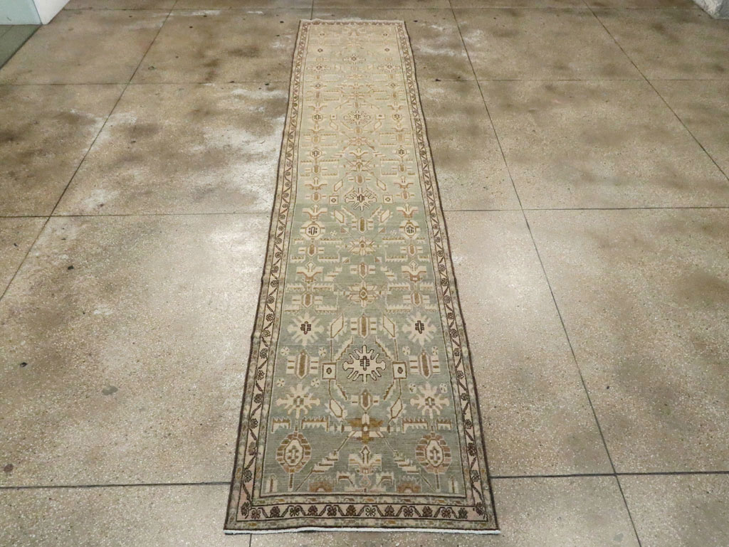 Vintage Persian Malayer Runner, No.23873 - Gsblank