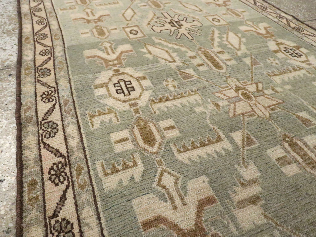Vintage Persian Malayer Runner, No.23873 - Gsblank