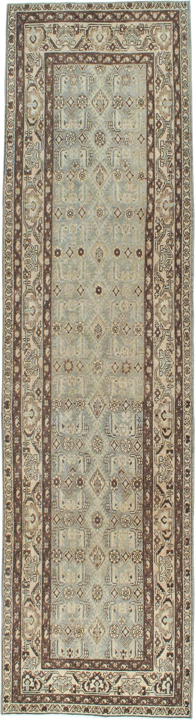 Vintage Persian Malayer Runner, No.23874 - Gsblank