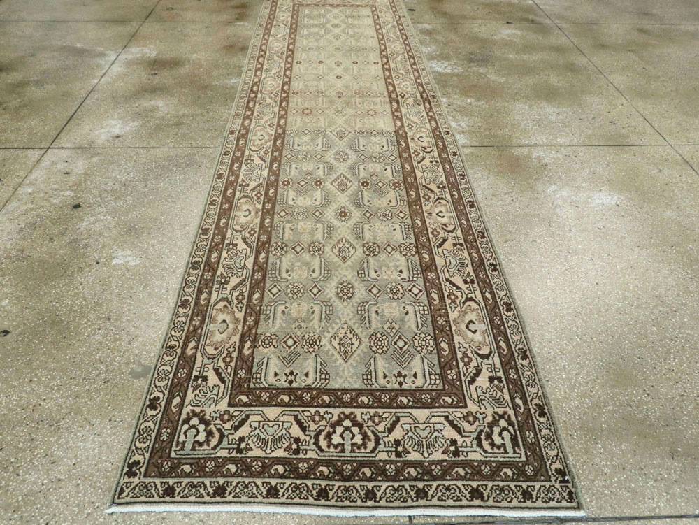 Vintage Persian Malayer Runner, No.23874 - Gsblank