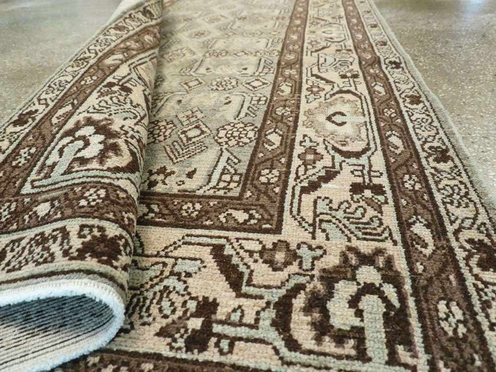 Vintage Persian Malayer Runner, No.23874 - Gsblank