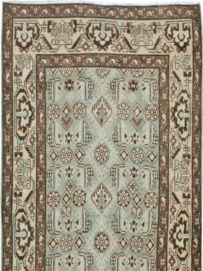 Vintage Persian Malayer Runner, No.23875 - Gsblank
