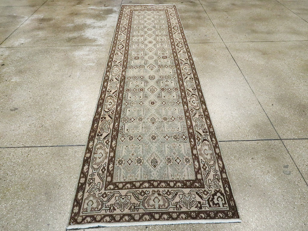 Vintage Persian Malayer Runner, No.23875 - Gsblank